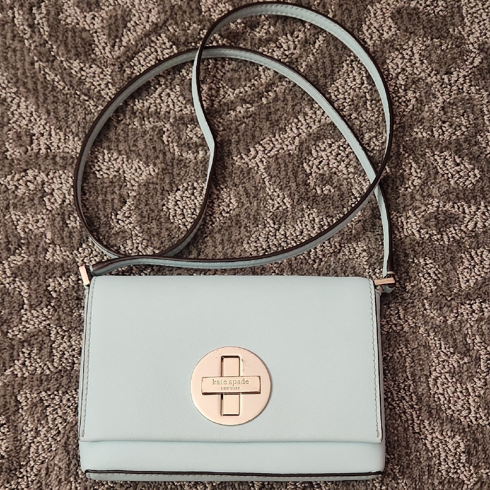 Kate Spade Sky Blue Crossbody Bag
